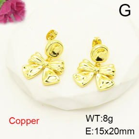 F6E200505vbmb-L017  Fashion Copper Earrings