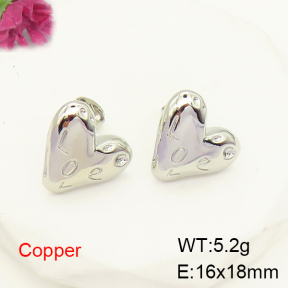 F6E200510vbmb-L017  Fashion Copper Earrings