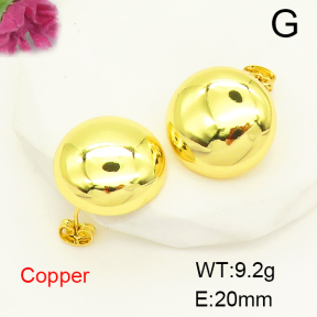 F6E200512vbmb-L017  Fashion Copper Earrings