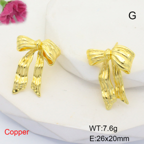 F6E200586bbml-L035  Fashion Copper Earrings