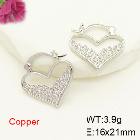 F6E404901bbov-L017  Fashion Copper Earrings