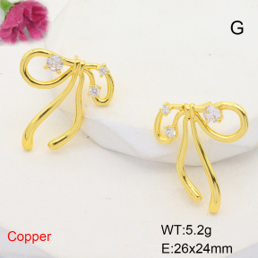 F6E404943bbml-L035  Fashion Copper Earrings