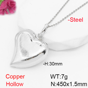 F6N200426ablb-L017  Fashion Copper Necklace