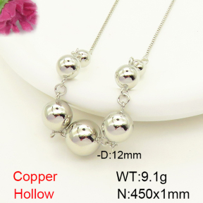 F6N200432bhva-L017  Fashion Copper Necklace