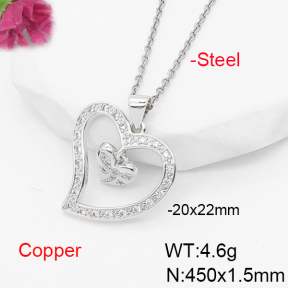 F6N407294baka-L017  Fashion Copper Necklace