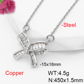 F6N407299ablb-L017  Fashion Copper Necklace