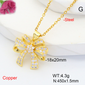 F6N407321vbmb-L035  Fashion Copper Necklace