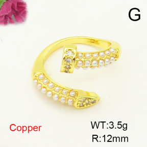 F6R300361ablb-L017  Fashion Copper Ring