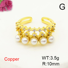 F6R300363ablb-L017  Fashion Copper Ring