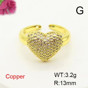 F6R401546ablb-L017  Fashion Copper Ring