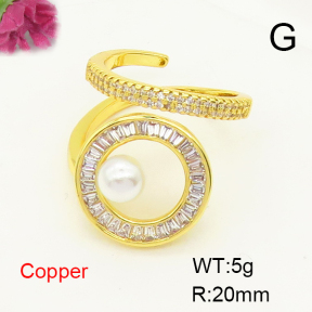F6R401547vbmb-L017  Fashion Copper Ring