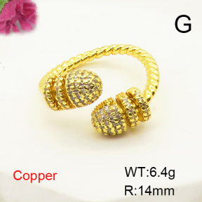 F6R401550ablb-L017  Fashion Copper Ring