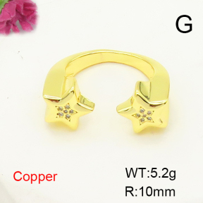 F6R401553ablb-L017  Fashion Copper Ring