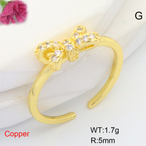 F6R401563vbnb-L035  Fashion Copper Ring