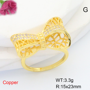 F6R401567vbnb-L035  Fashion Copper Ring