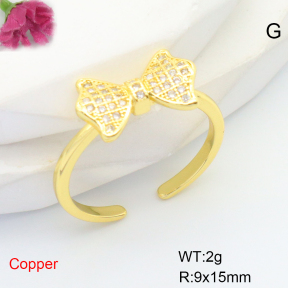F6R401570vbnb-L035  Fashion Copper Ring