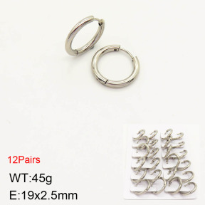 2E2003101ajma-256  Stainless Steel Earrings