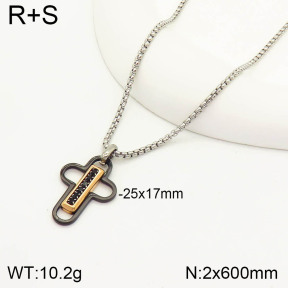 2N4002605ahlv-746  Stainless Steel Necklace