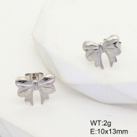 GEE001466aakl-G037  Stainless Steel Earrings  Handmade Polished