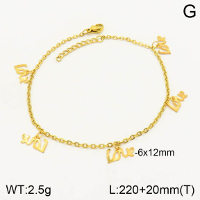 2A9001031vaia-615  Stainless Steel Anklets