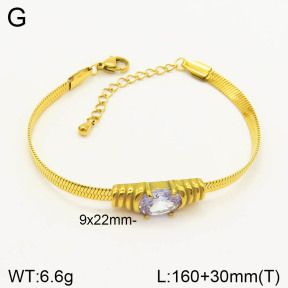 2B4003005bhva-493  Stainless Steel Bracelet