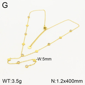 2N4002615bhia-493  Stainless Steel Necklace