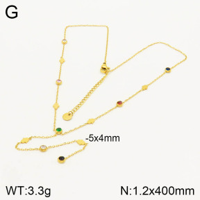 2N4002616bhia-493  Stainless Steel Necklace