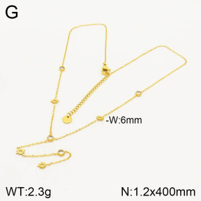 2N4002617bhia-493  Stainless Steel Necklace