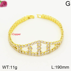 F2B401737vhkb-J22  Fashion Copper Bracelet