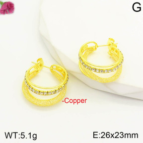 F2E401165bhia-J22  Fashion Copper Earrings