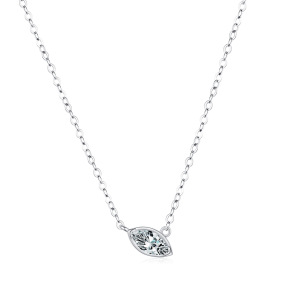 JN6188ajll-Y08  925 Silver Necklace  WT:1.8g  41+4cm