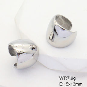GEE001546vbpb-066  Stainless Steel Earrings  Handmade Polished