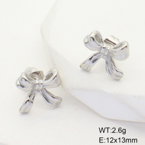GEE001552vbpb-066  Stainless Steel Earrings  Handmade Polished