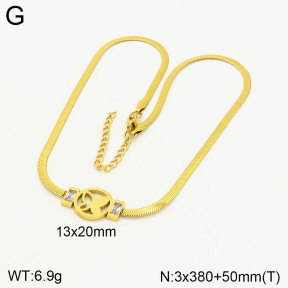 2N4002626vbmb-363  Stainless Steel Necklace