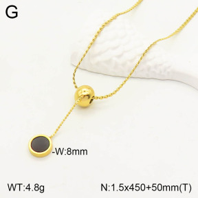 2N4002644aakl-698  Stainless Steel Necklace