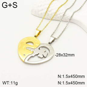 2N4002659bbml-472  Stainless Steel Necklace