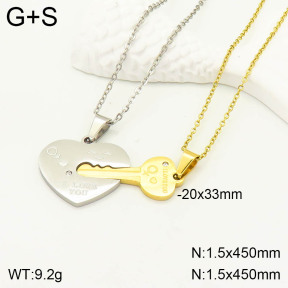 2N4002660bbml-472  Stainless Steel Necklace