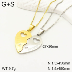 2N4002664bbml-472  Stainless Steel Necklace
