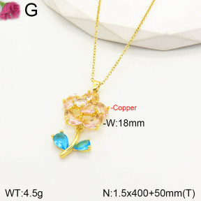 F2N400787bbml-J155  Fashion Copper Necklace
