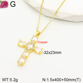 F2N400788bbml-J155  Fashion Copper Necklace