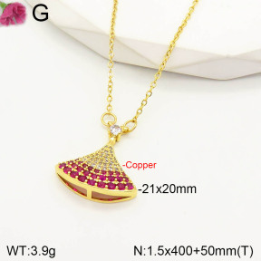 F2N400798bbov-J155  Fashion Copper Necklace