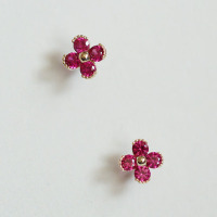 JE3859bhhk-Y16  925 Silver Earrings   6.5mm