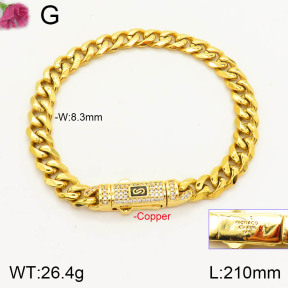 PB1756455vhnv-J113  MONACO CHAIN  Fashion Copper Bracelets