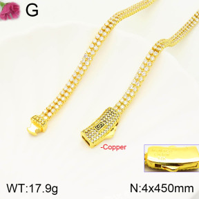 PN1756458bika-J113  MONACO CHAIN  Fashion Copper Necklaces