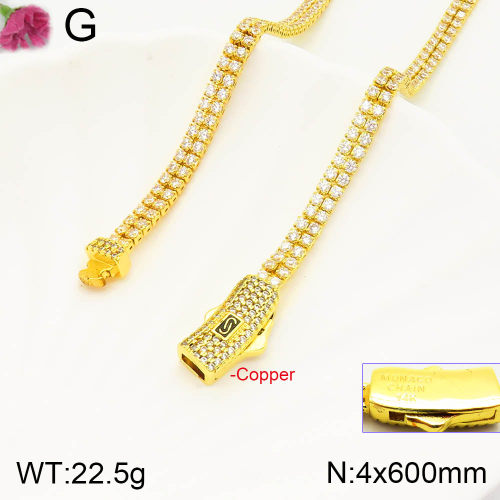 PN1756459aima-J113  MONACO CHAIN  Fashion Copper Necklaces