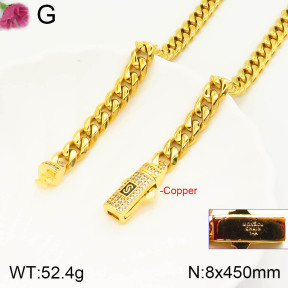 PN1756460vila-J113  MONACO CHAIN  Fashion Copper Necklaces