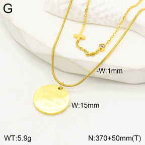 2N4002677vbpb-746  Stainless Steel Necklace