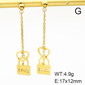 6E2006625vbll-350  Stainless Steel Earrings