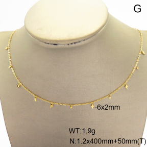 6N2004212vbnb-662  Stainless Steel Necklace
