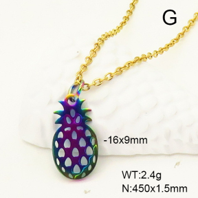 6N2004226vbll-350  Stainless Steel Necklace